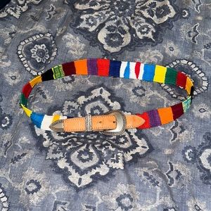 Vintage bright boho belt